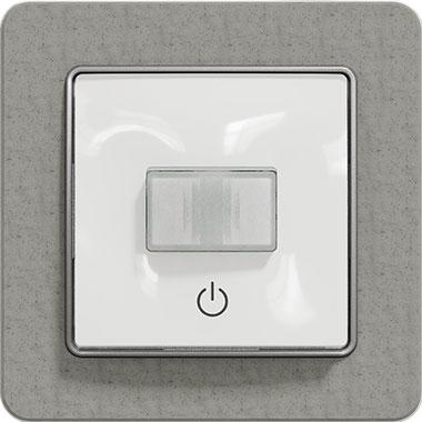 Sedna movement detector (white insert, concrete matte frame)